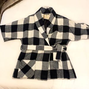 Vintage Wool cape style wrap